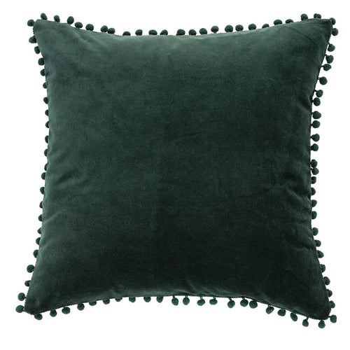 Coussin moderne vert foncé - Velvet