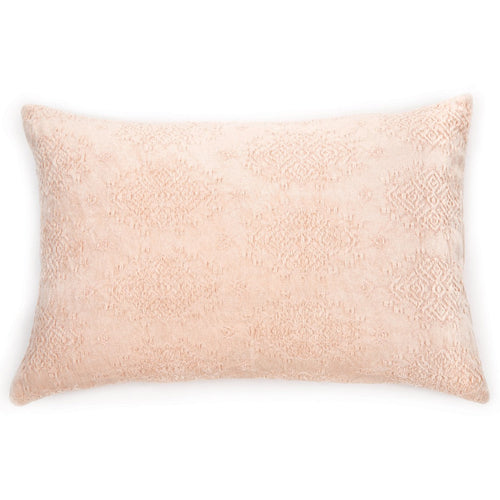 Coussin rectangle rose pâle - Toro