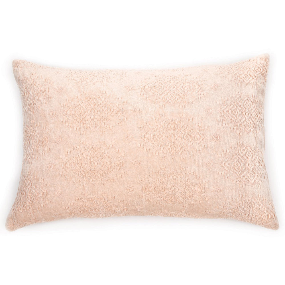 Coussin rectangle rose pâle - Toro