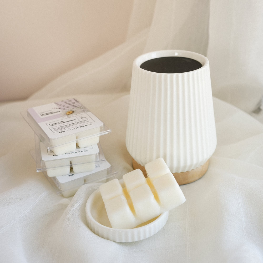 White Burner + FREE wax cubes