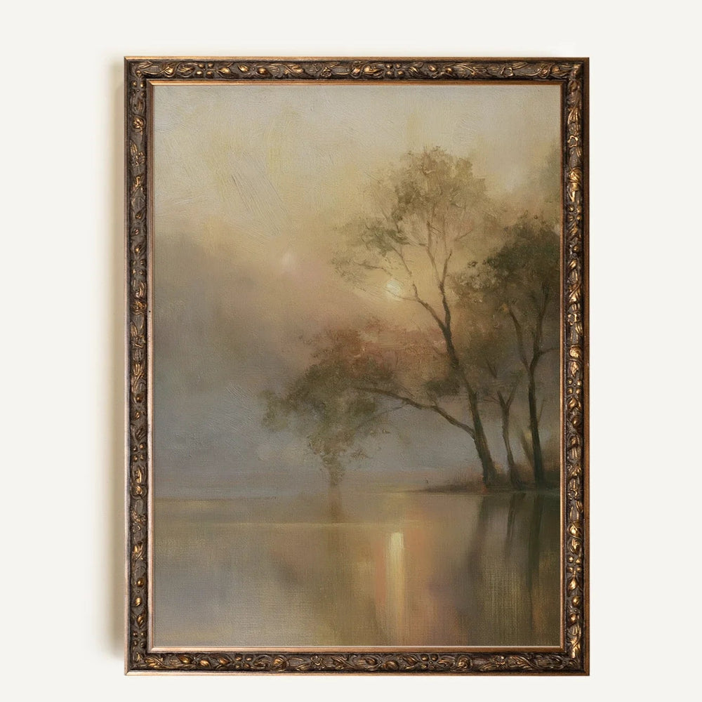 Vintage Canvas - Ethereal Morning I