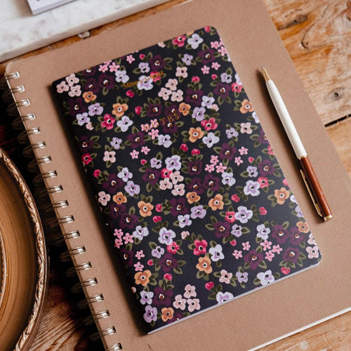 Carnet de notes - Champs de fleurs
