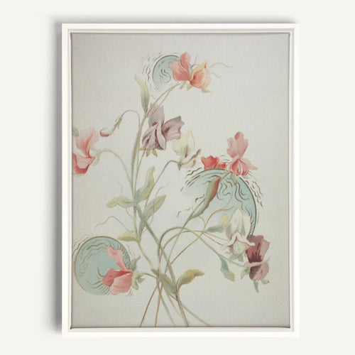 Toile -  Fleurs de silence