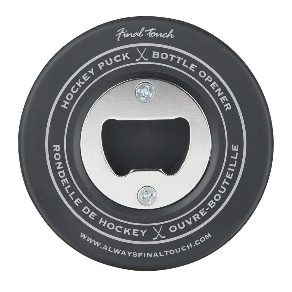 Bottle opener - Hockey puck