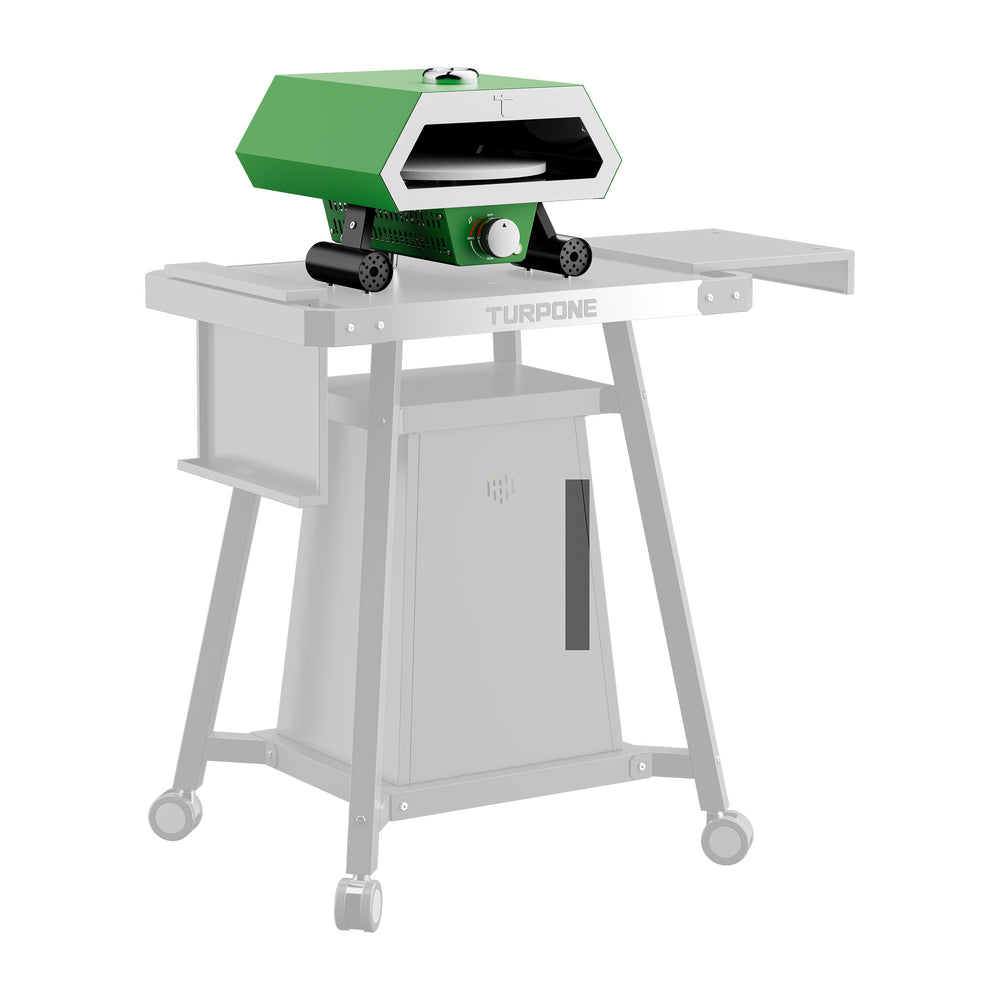 Rotating pizza oven - Green Ronzio 12"