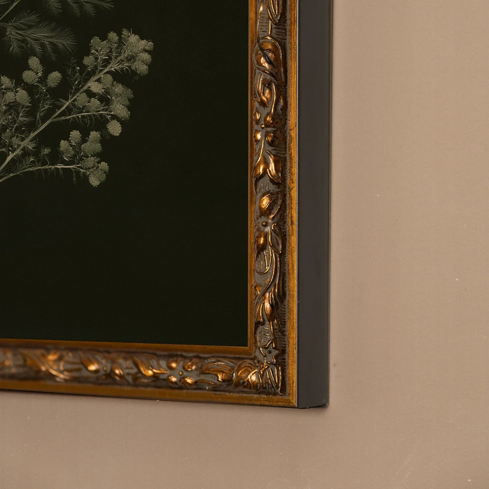 Toile vintage - Herbes des bois I