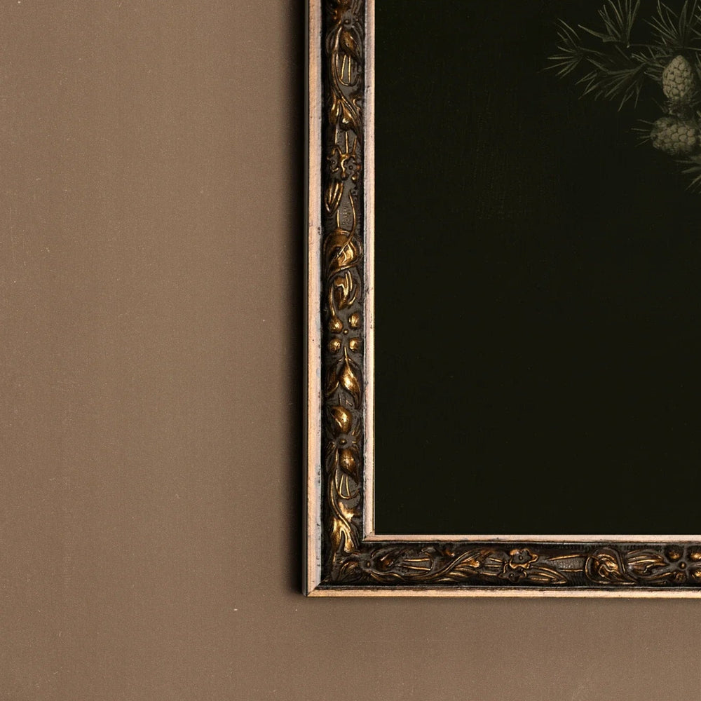 Toile vintage - Herbes des bois II