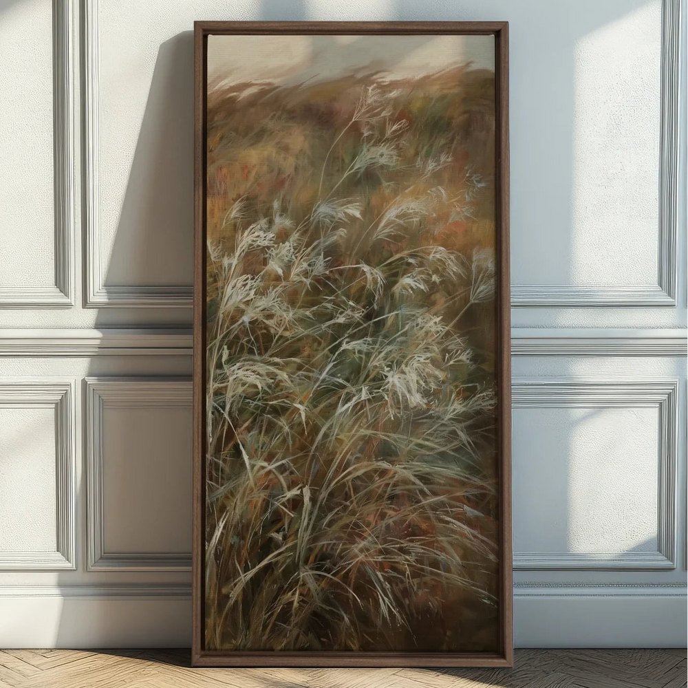 Toile - Herbes folles