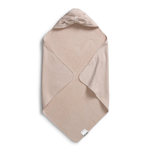 Hooded towel - Pink bow