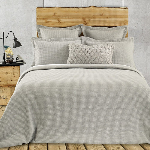 Housse de couette jersey gris - Rustic