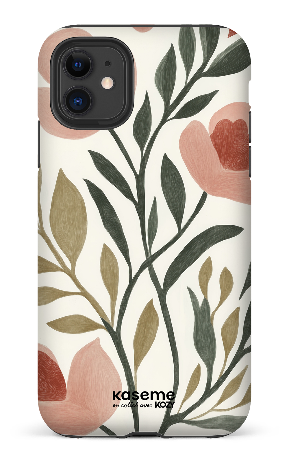 Étui impact pour cellulaire - Rêverie sous coquelicots