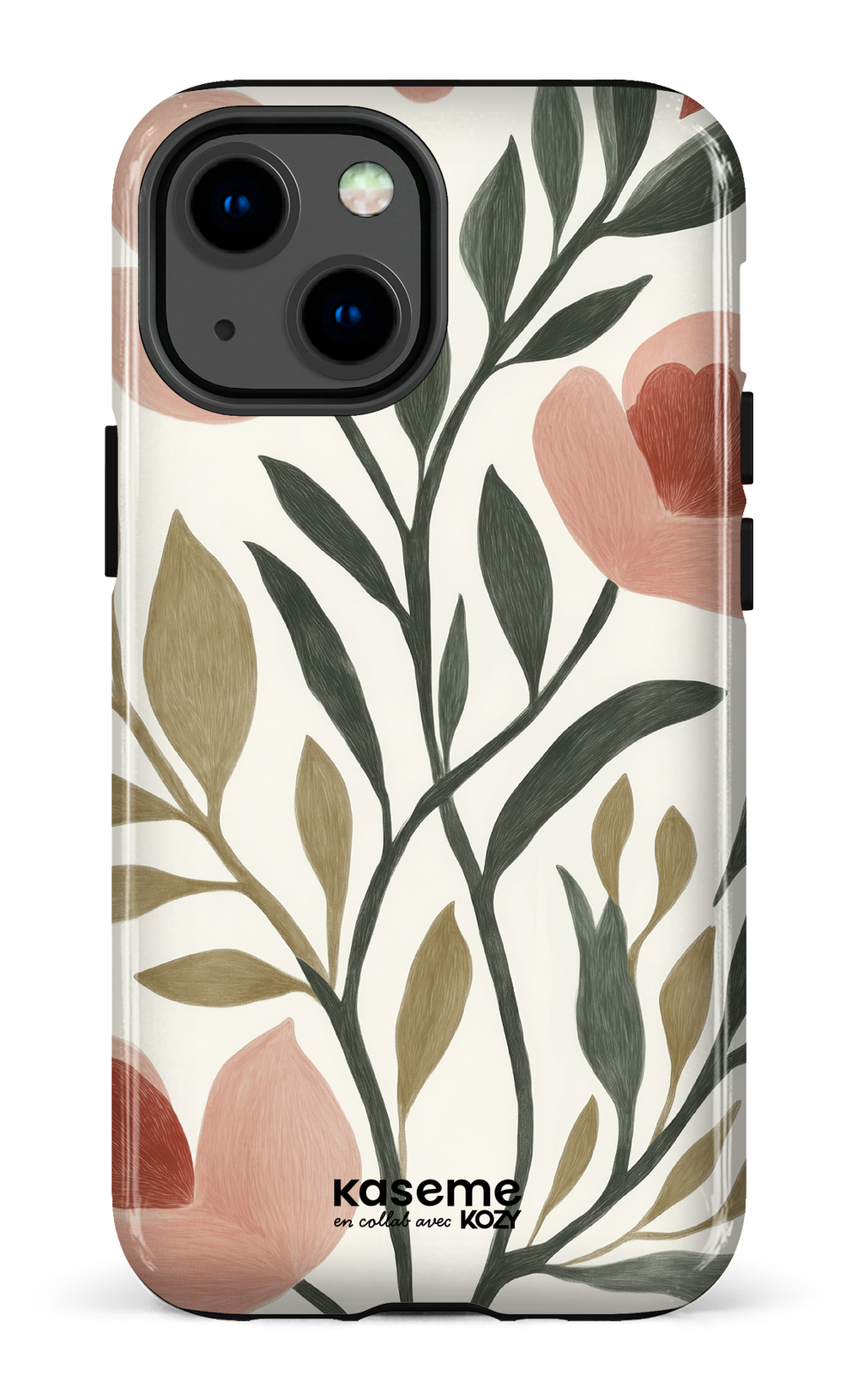 Étui impact pour cellulaire - Rêverie sous coquelicots