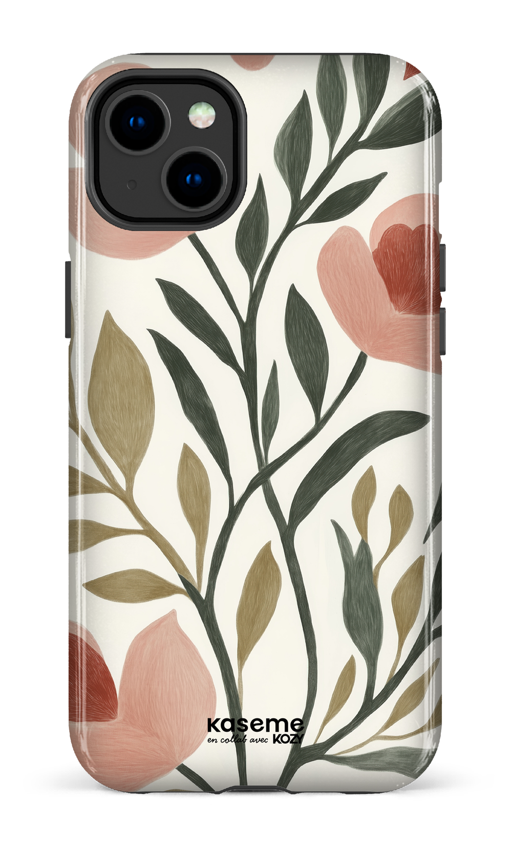 Étui impact pour cellulaire - Rêverie sous coquelicots