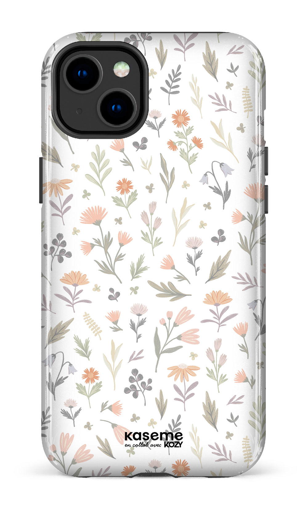 Étui impact pour cellulaire - Tendre floraison