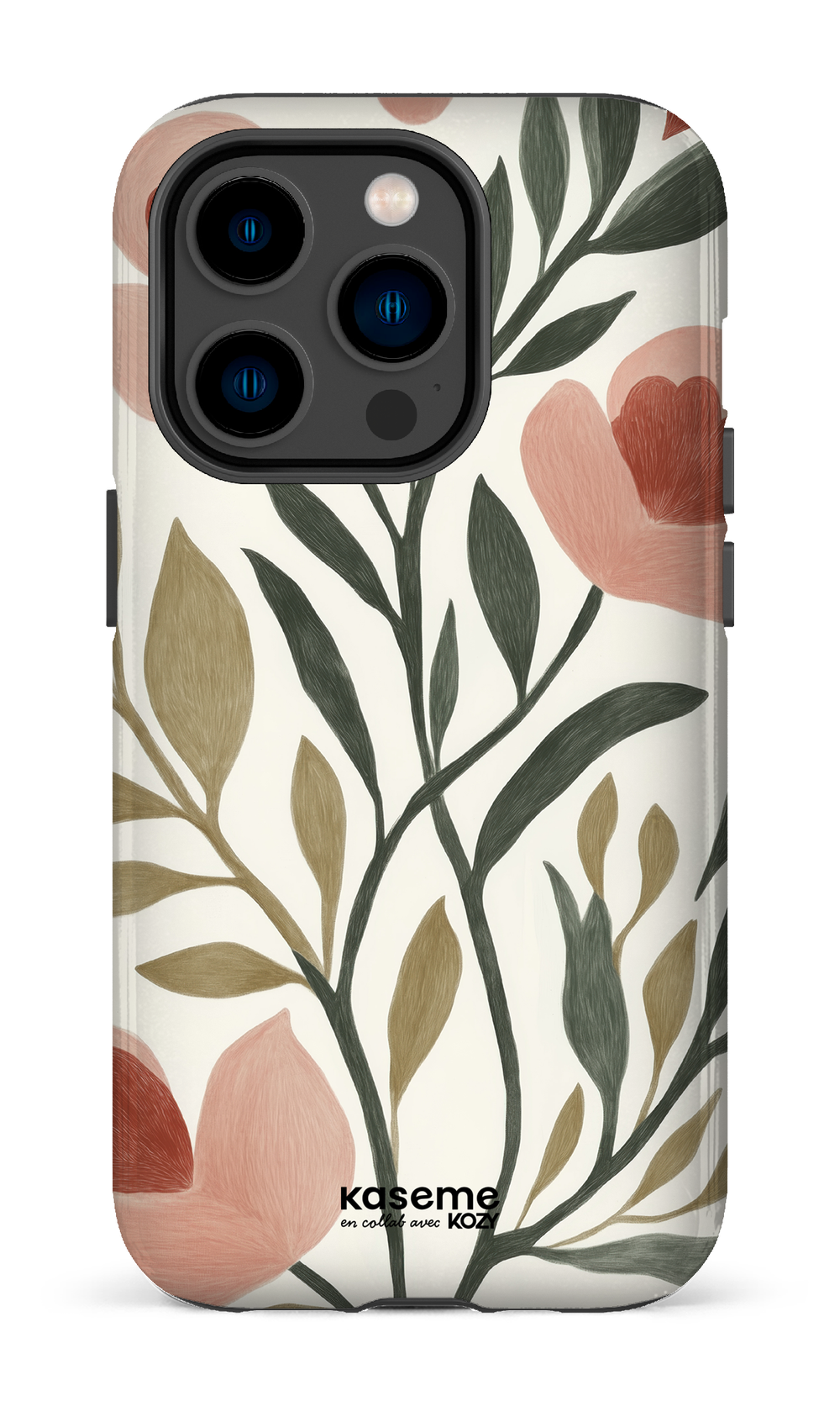 Étui impact pour cellulaire - Rêverie sous coquelicots