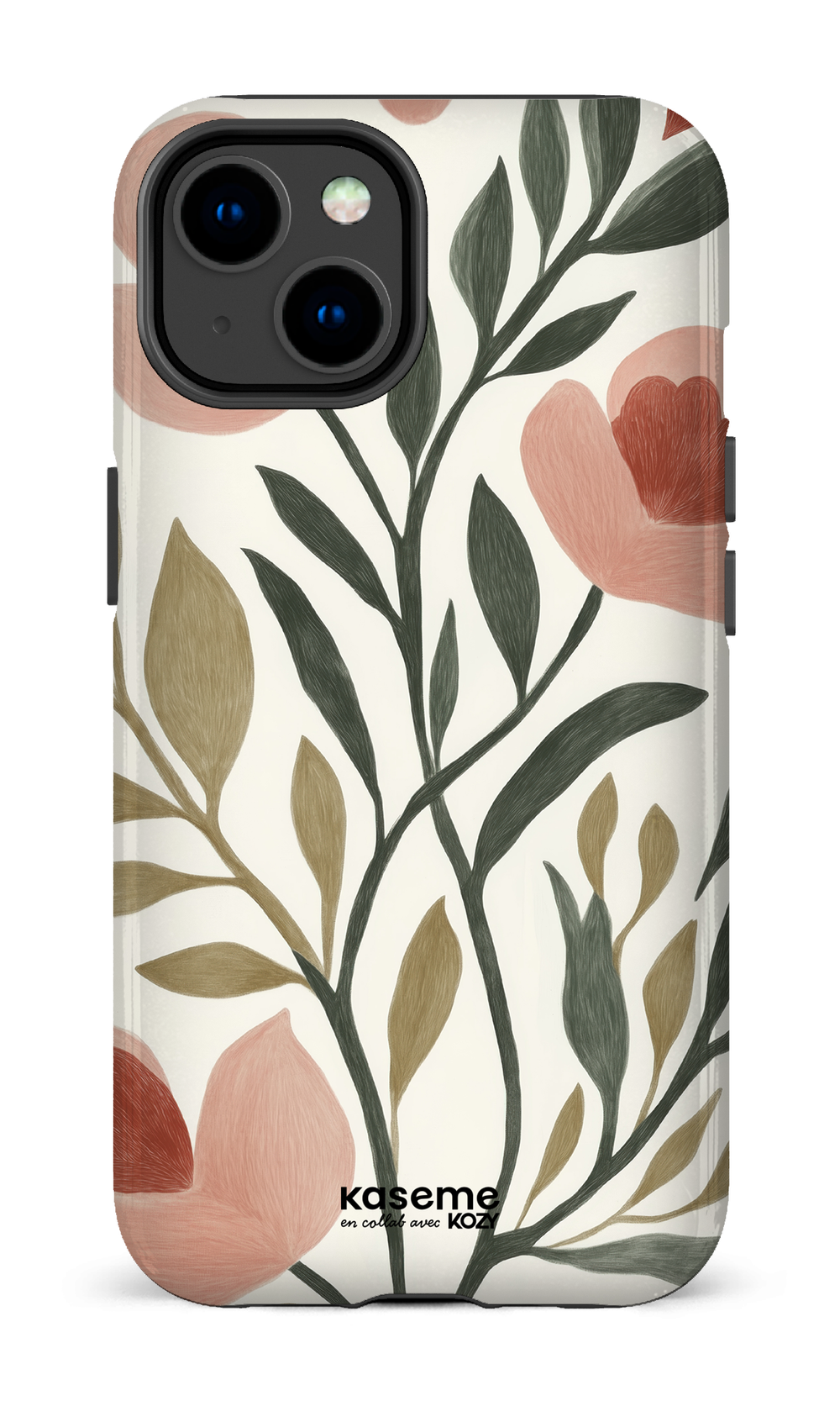 Étui impact pour cellulaire - Rêverie sous coquelicots