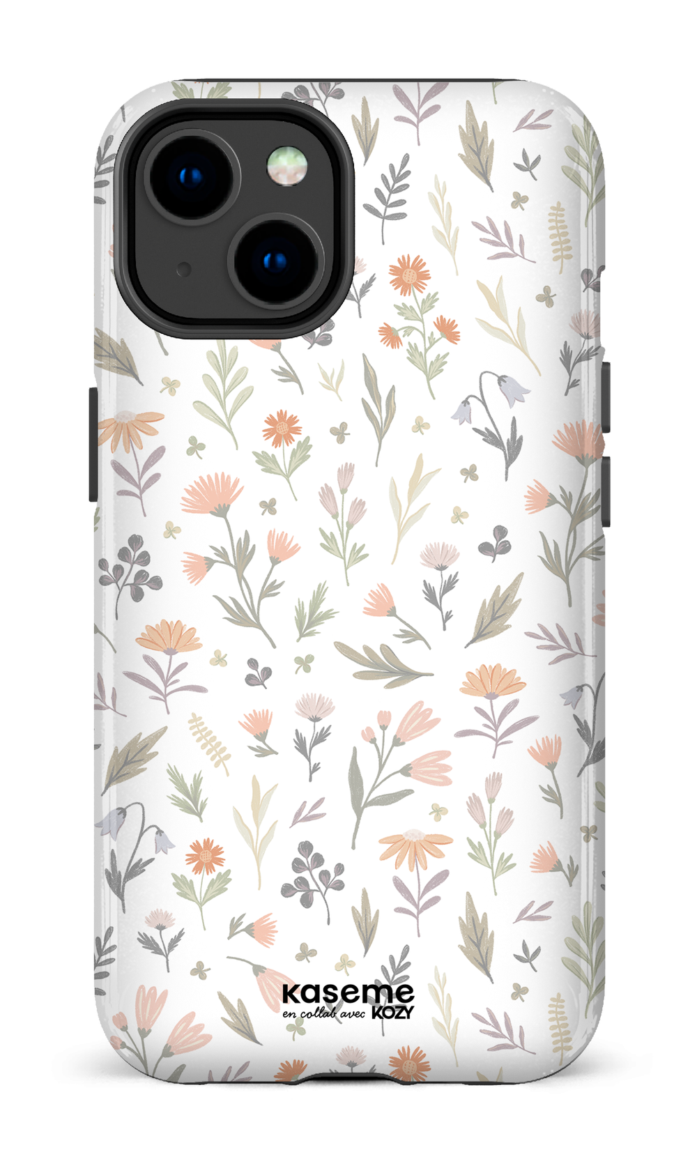 Étui impact pour cellulaire - Tendre floraison