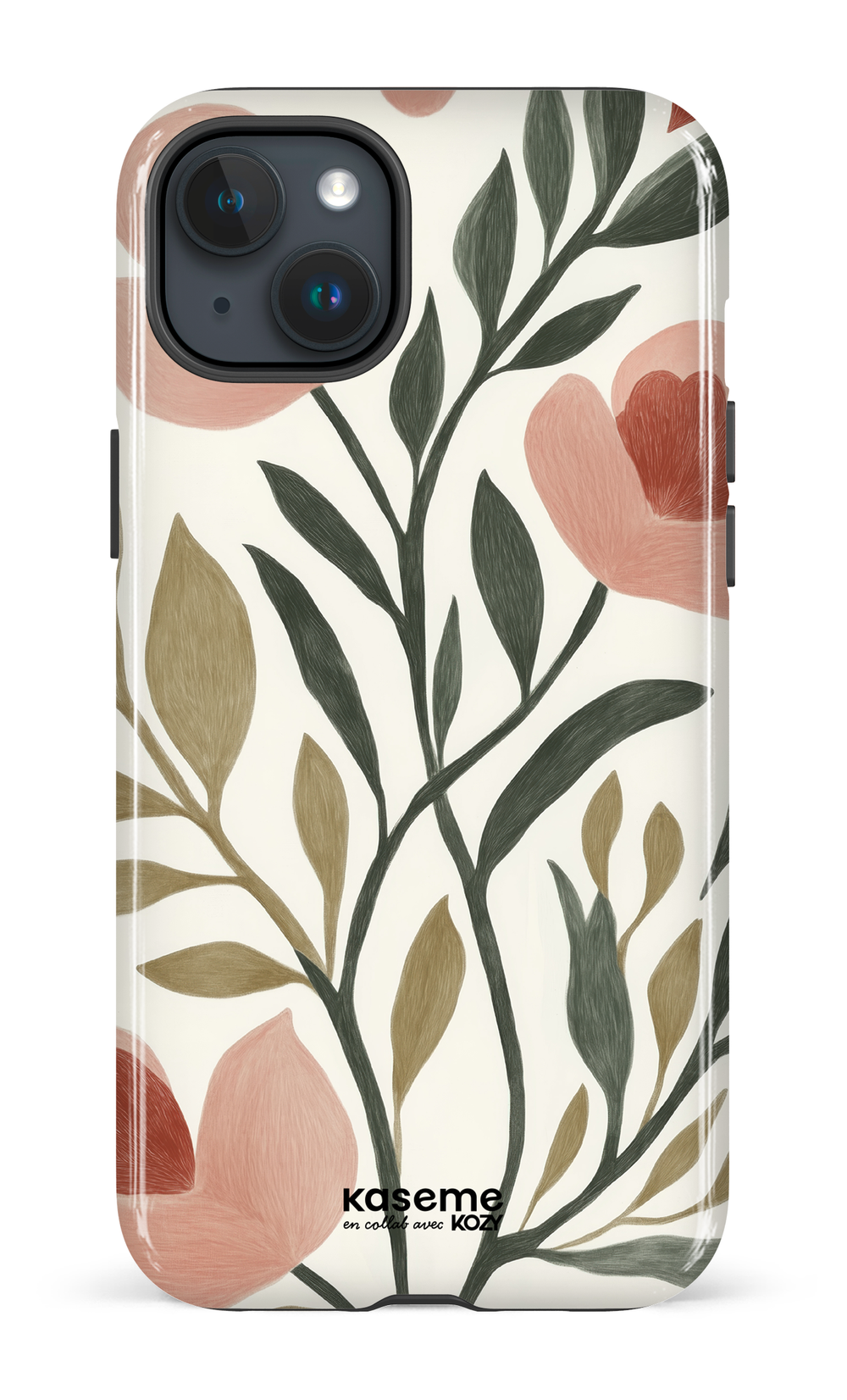 Étui impact pour cellulaire - Rêverie sous coquelicots