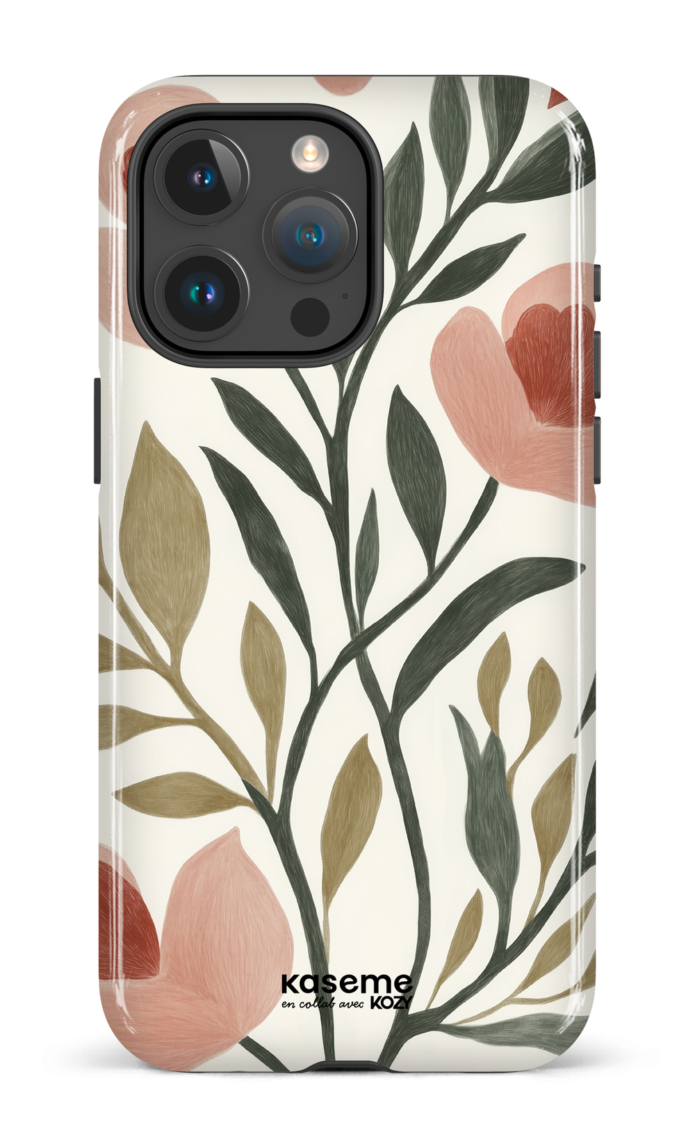 Étui impact pour cellulaire - Rêverie sous coquelicots