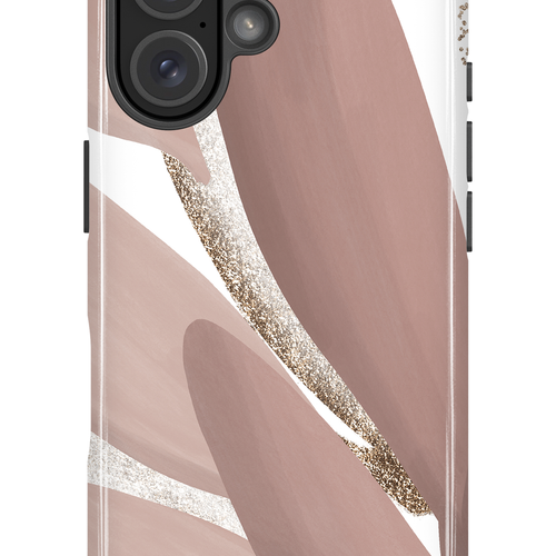 Étui impact pour cellulaire - Inspiration florale nude