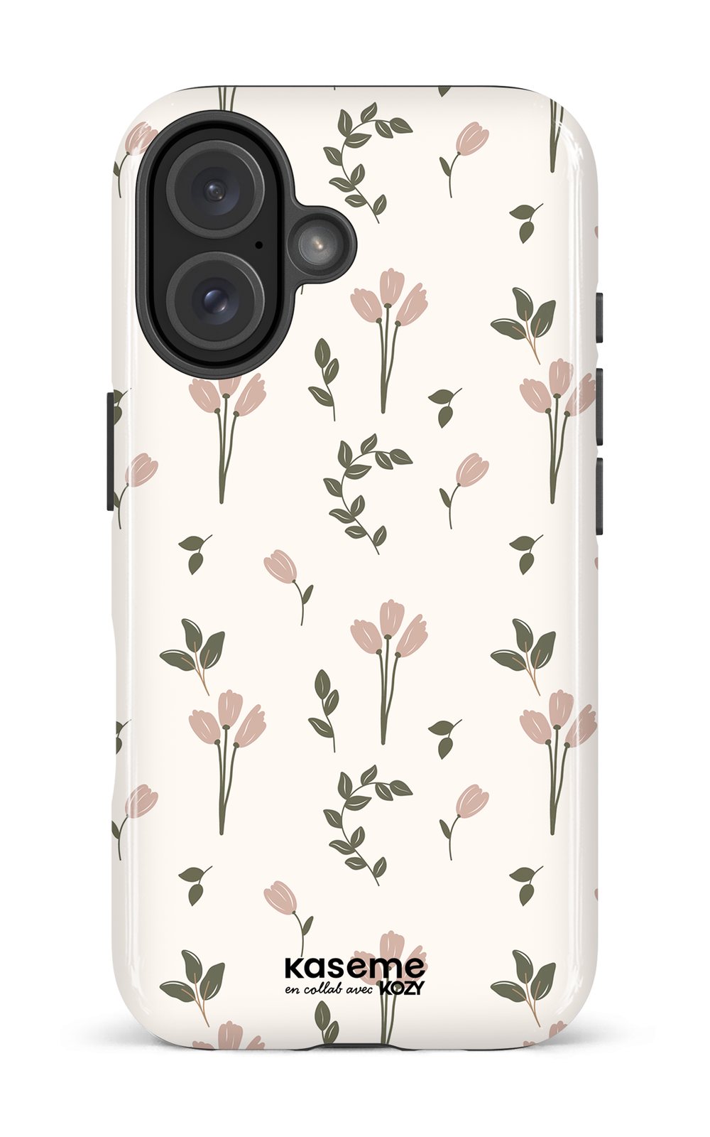 Étui impact pour cellulaire - Précieuses tulipes