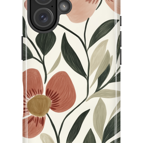 Étui impact pour cellulaire - Rêverie sous les pétales