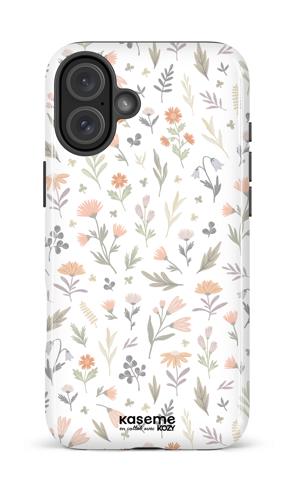 Étui impact pour cellulaire - Tendre floraison
