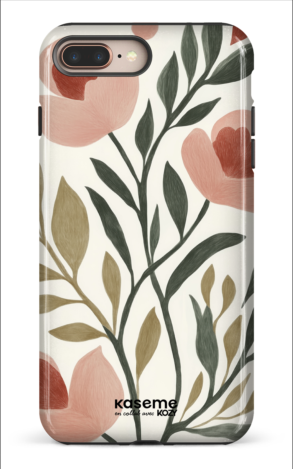 Étui impact pour cellulaire - Rêverie sous coquelicots