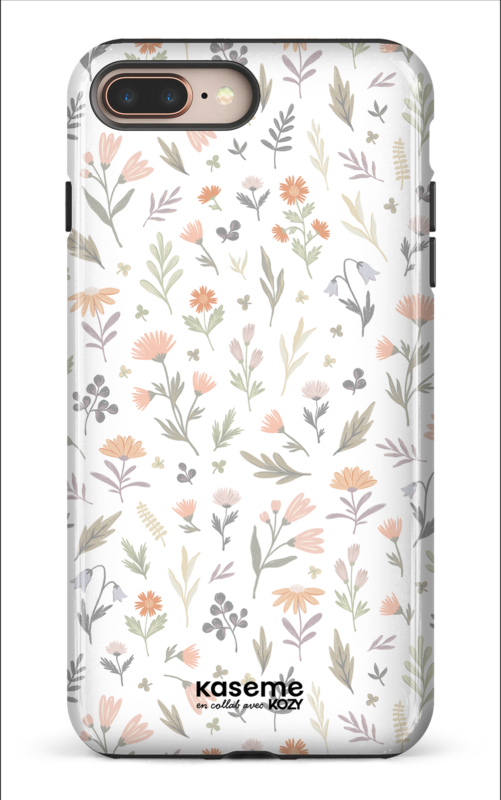 Étui impact pour cellulaire - Tendre floraison