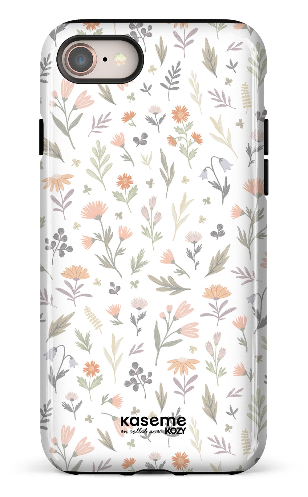 Étui impact pour cellulaire - Tendre floraison