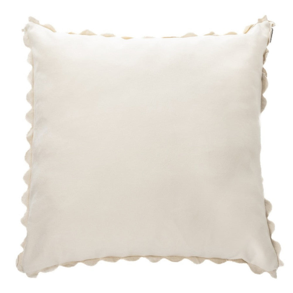Coussin européen crème - Ivory