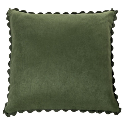 European cushion green - Ivory