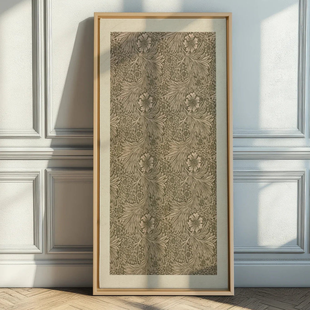 Toile - Jardin gravé