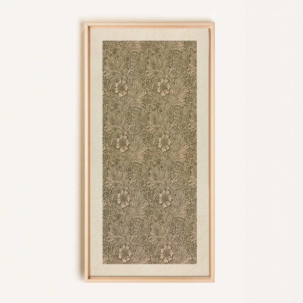 Toile - Jardin gravé