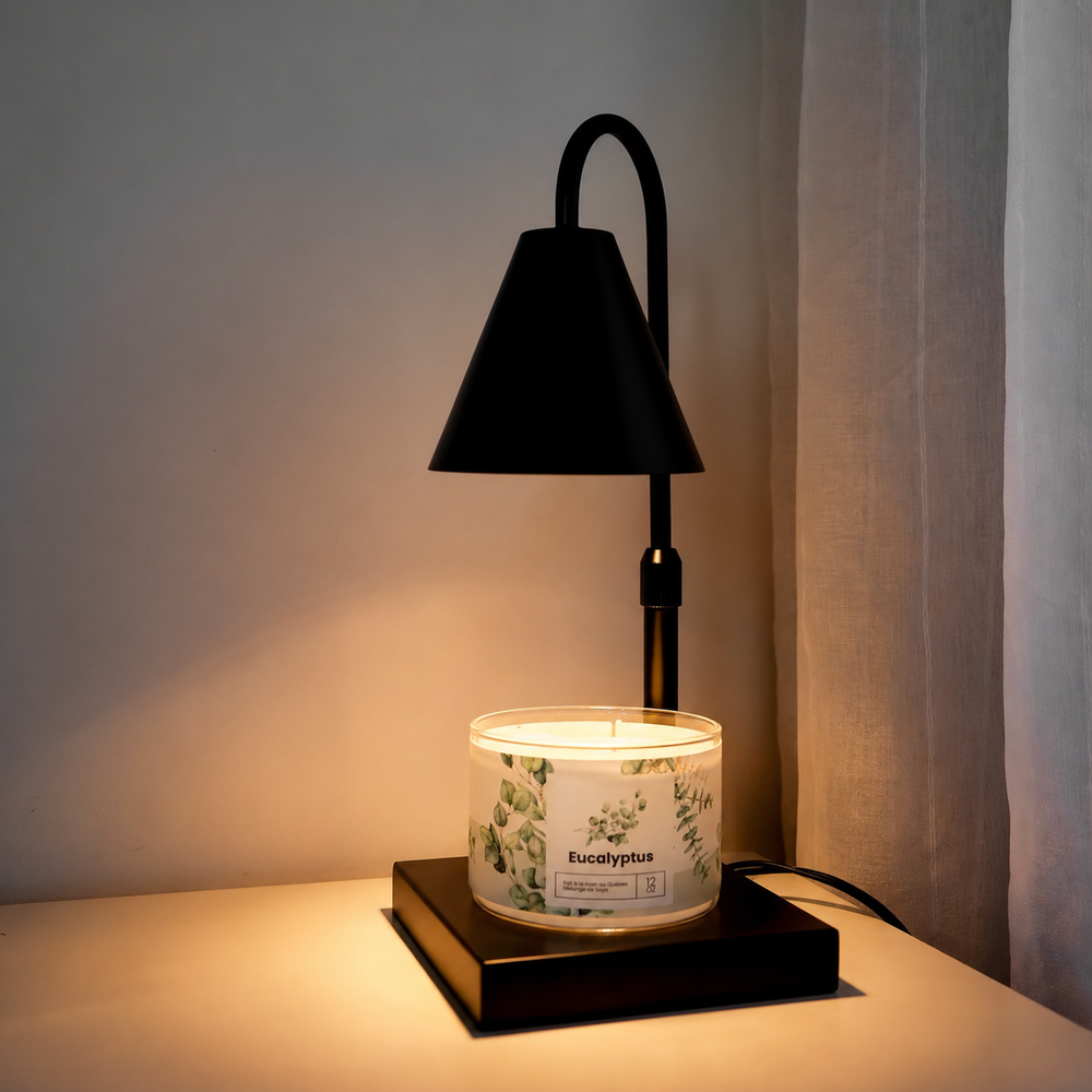 Candle warmer lamp & candle - Eucalyptus