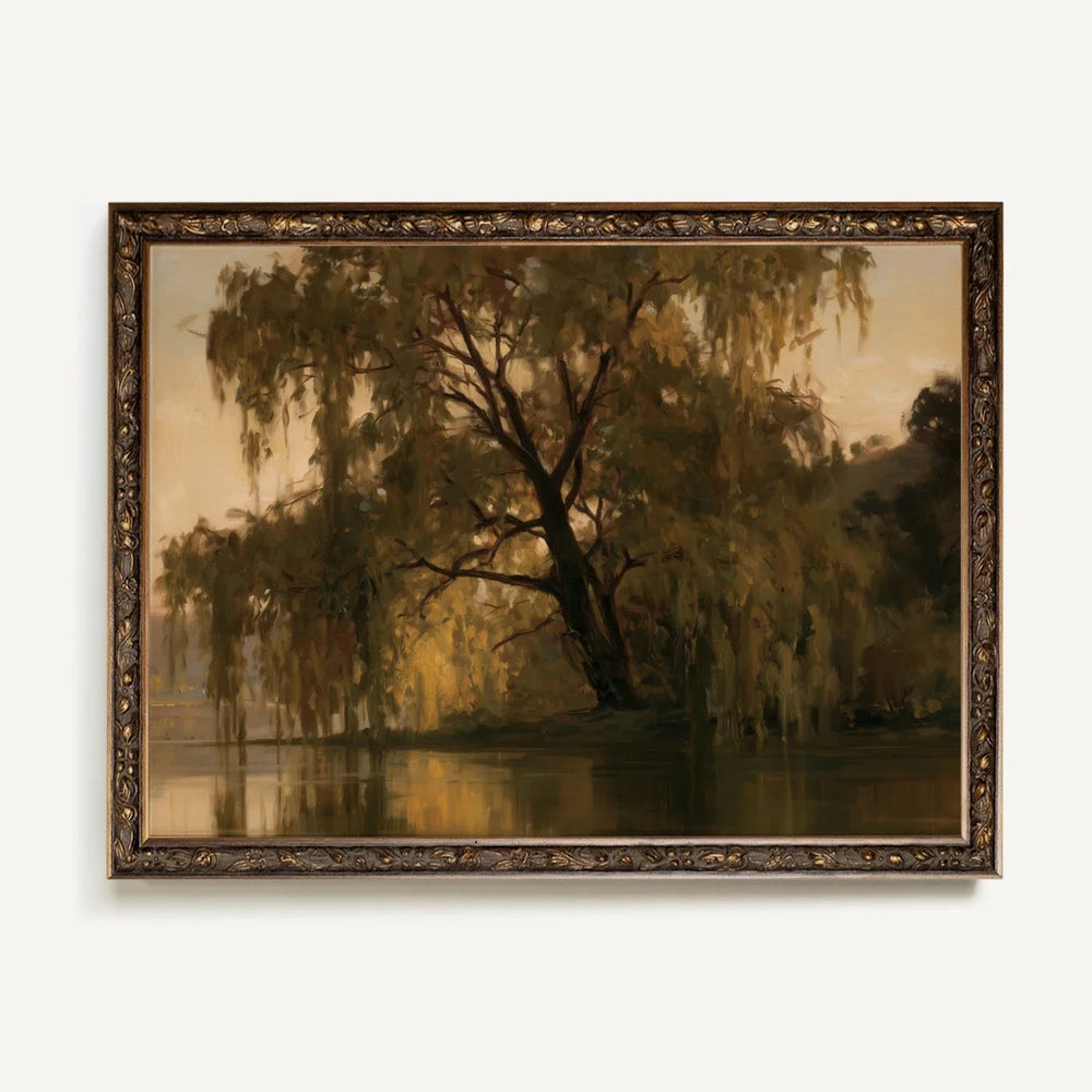 Vintage Canvas - Le Saule Silencieux