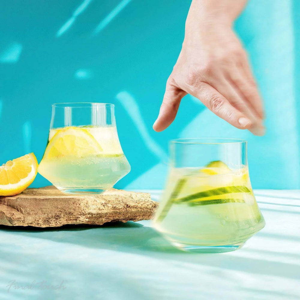 Rotating glass set (2) - Revolve