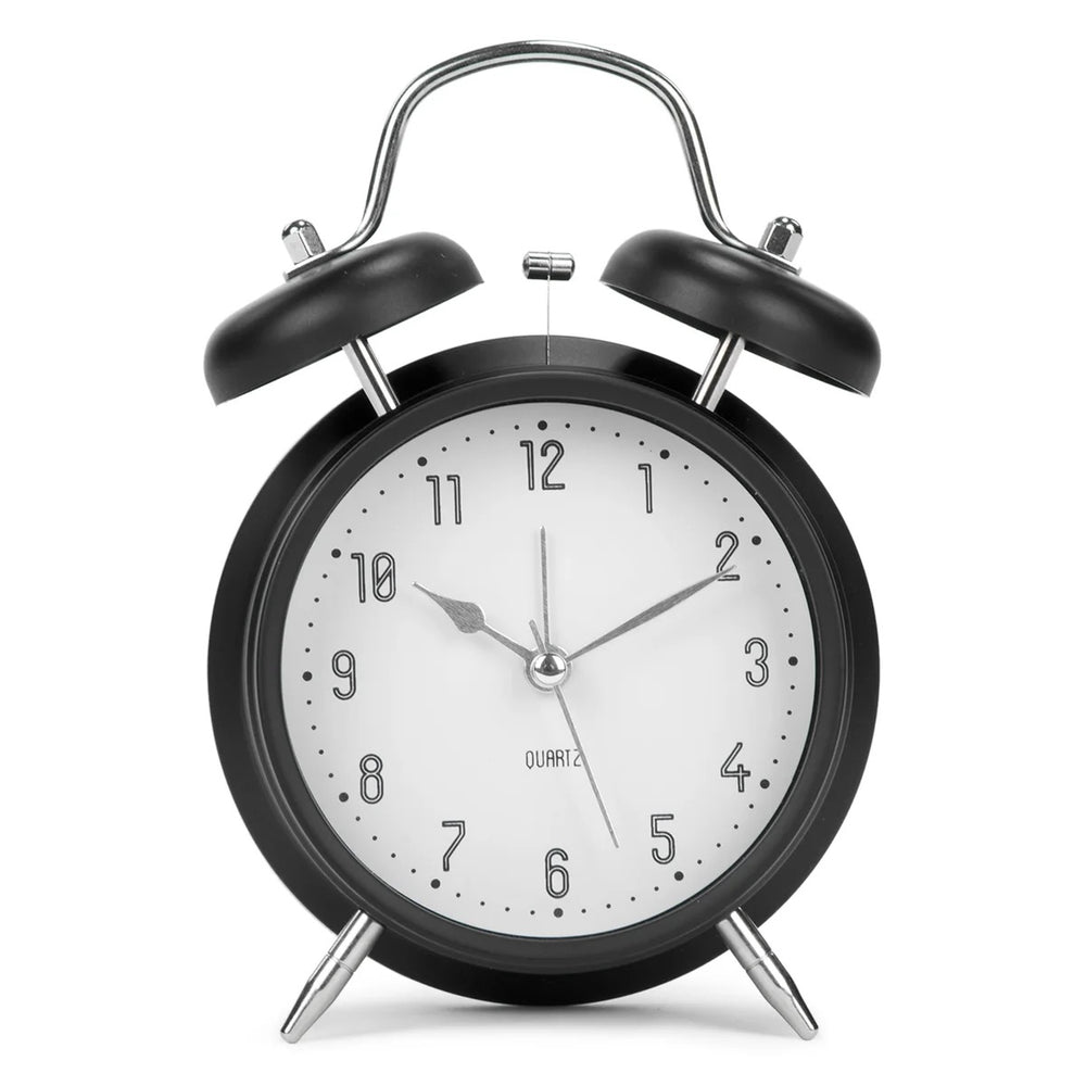 Alarm clock - Black & silver