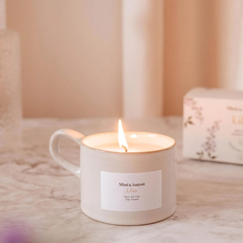 Reusable candle - Lilac