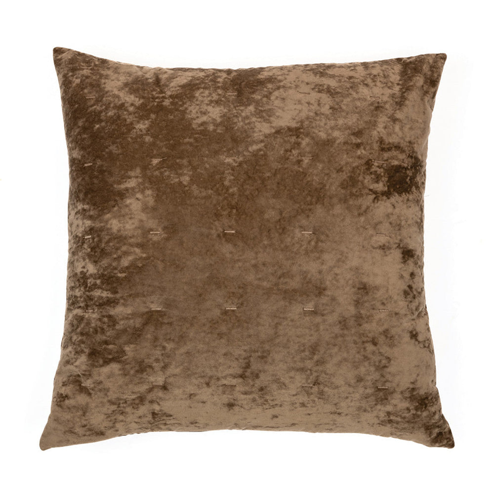 Standard taupe velvet cushion - Lounge