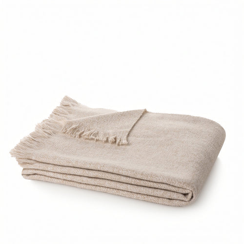 Jeté uni naturel - Millie