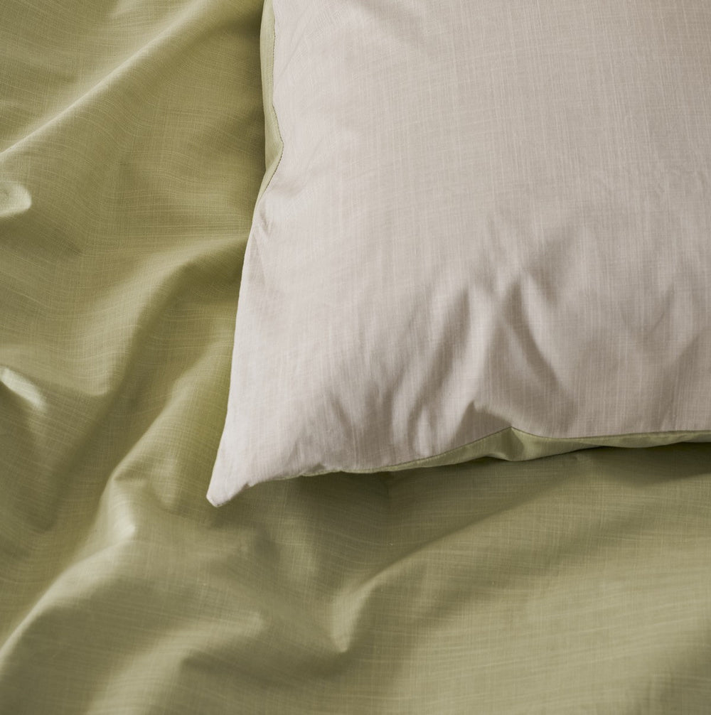 Ensemble de housse de couette vert - Nita