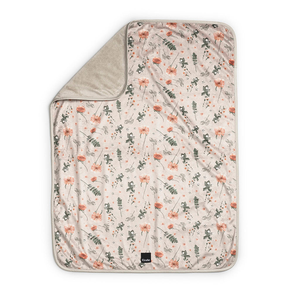 Couverture en velours - Meadow Blossom