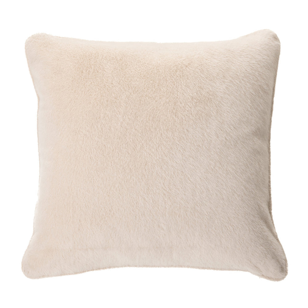 Standard cushion in natural faux fur - Polux