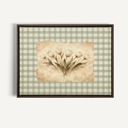 Toile - Sage gingham