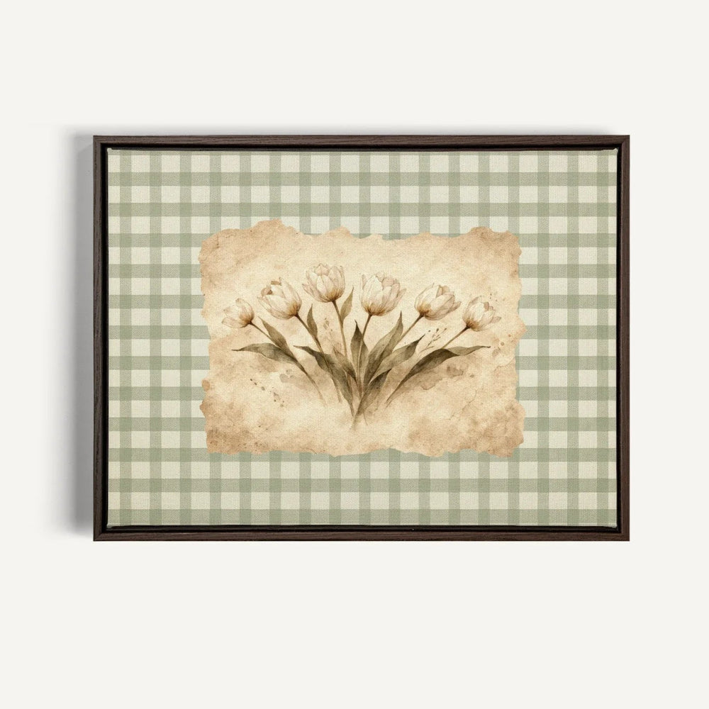 Toile - Sage gingham