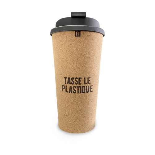 Tasse réutilisable en liège||Reusable cork cup