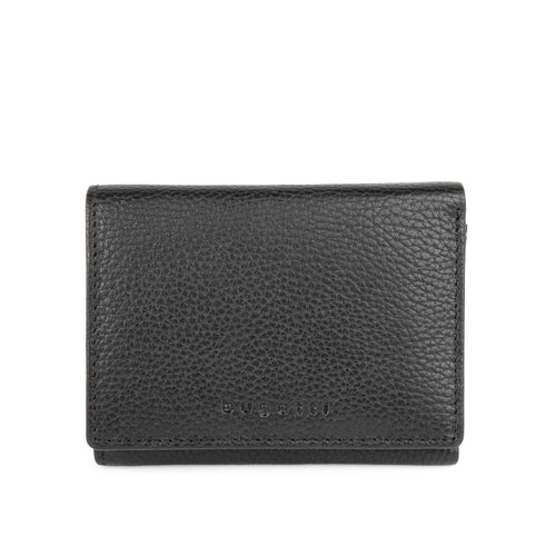 Petit portefeuille pliable en cuir||Small folding leather wallet