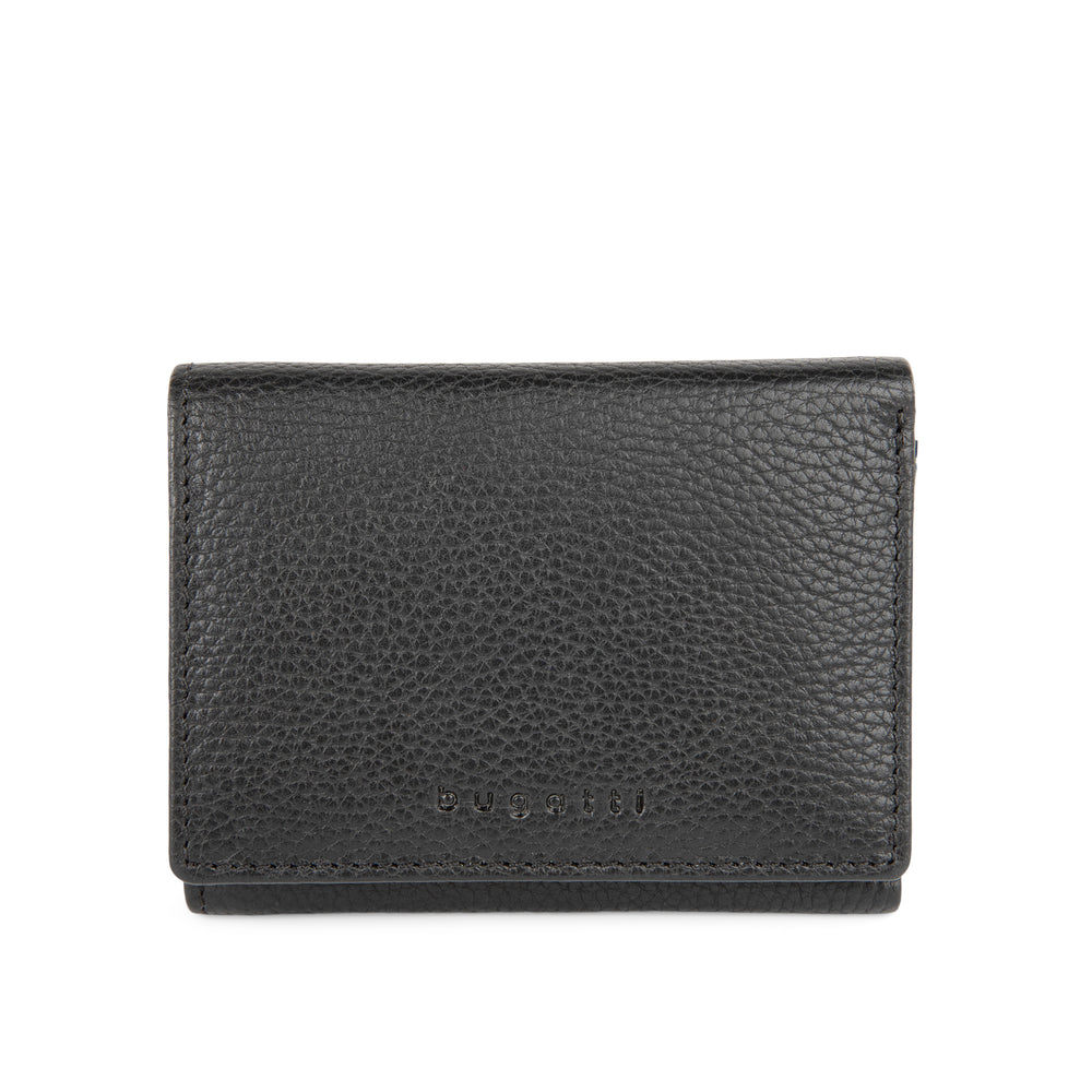 Petit portefeuille pliable en cuir||Small folding leather wallet