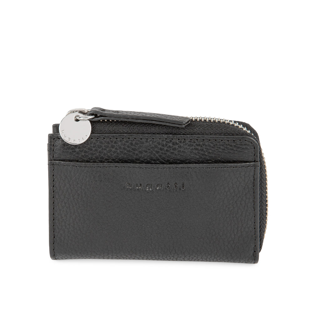 Porte-cartes en cuir - Fermeture éclair||Leather card holder - Zipper closure
